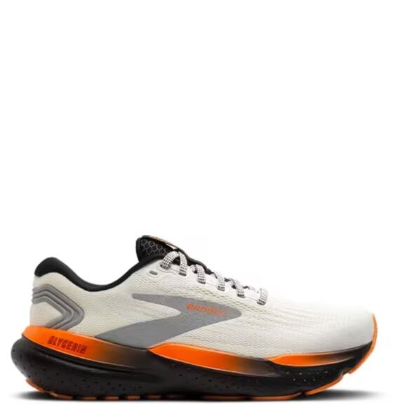 Brooks Glycerin 21 Running Shoes Men\'s Size 12 NWOT Ecru Orange Black DNA LOFT main image 8